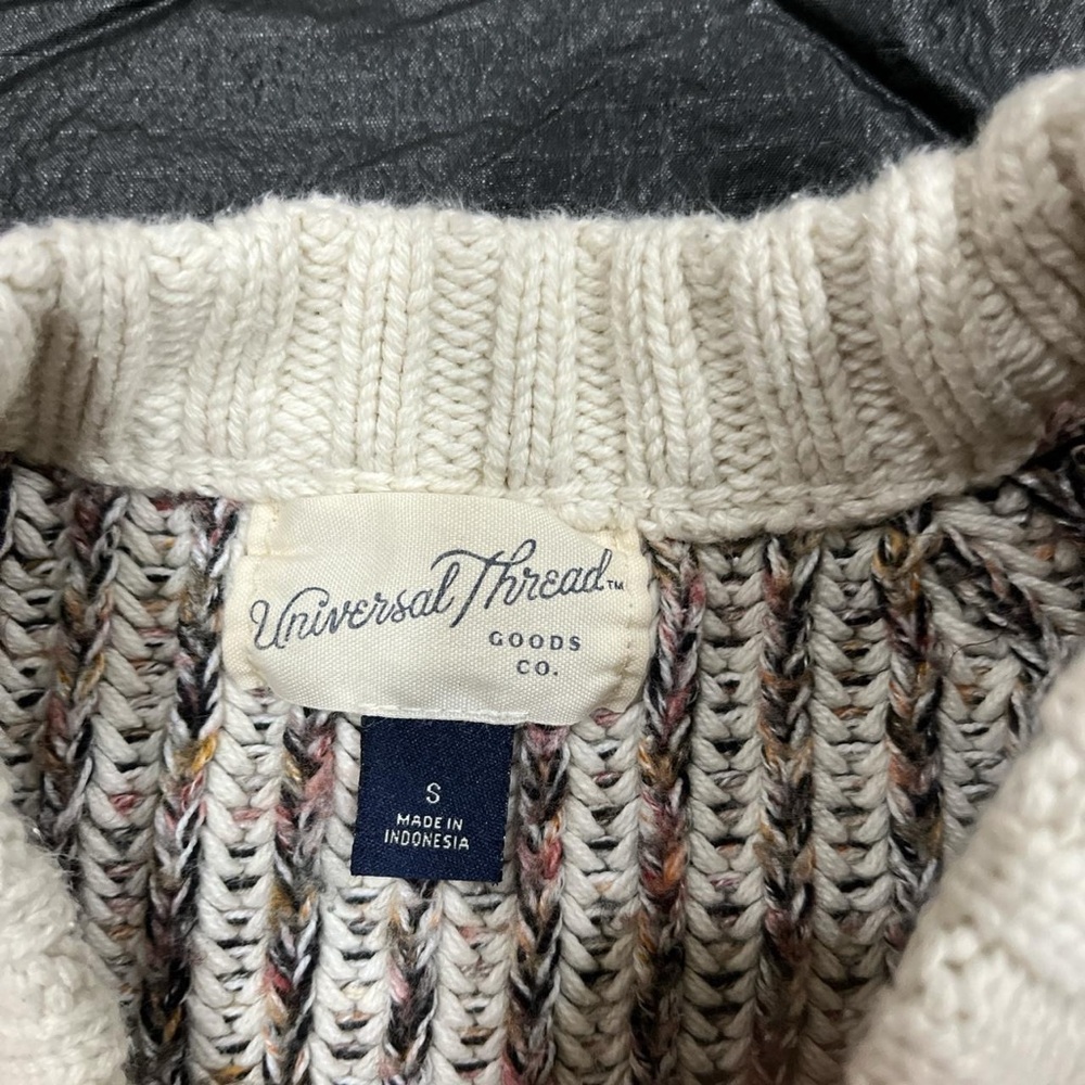 Universal Thread Ribbed Knit Sweater - image 3